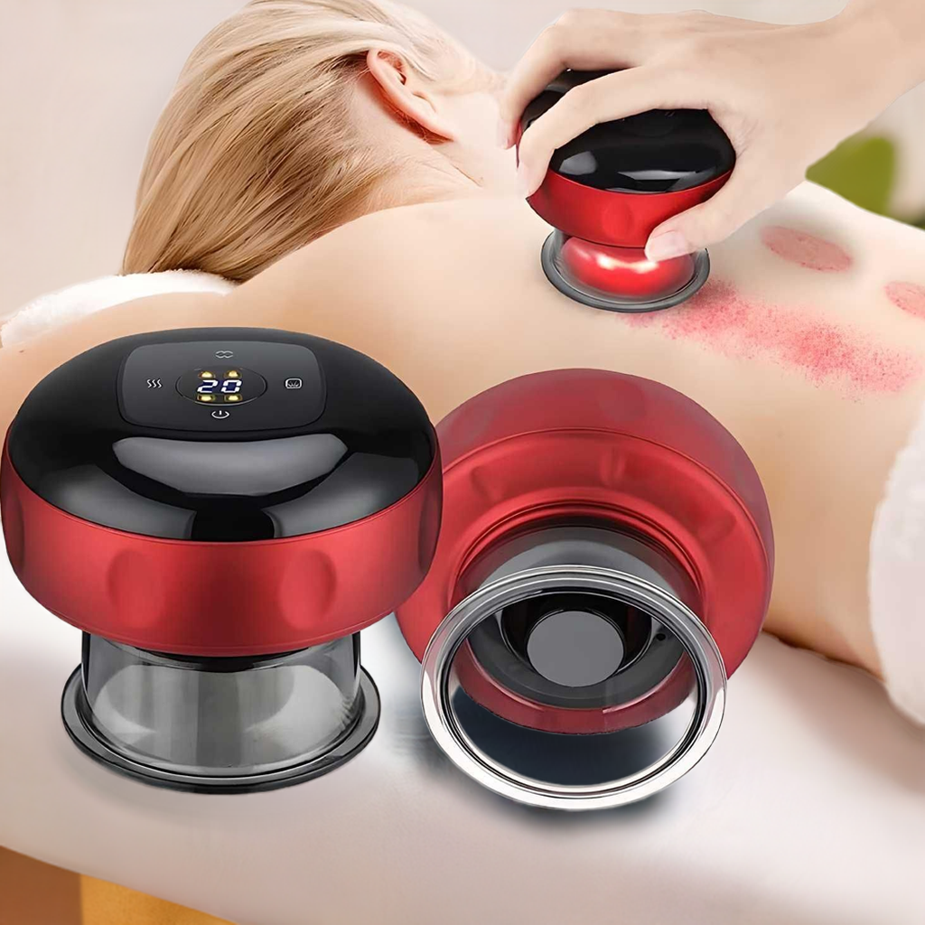 Electric Cupping Therapy Machine with 12 Level Temperature and Suction Cupping Therapy Machine